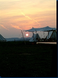 Zum Abschied noch ein genialer Sonnenuntergang